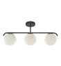 Nordlux Grant Pendelleuchte Glas Schwarz | Geeignet für 3x E14